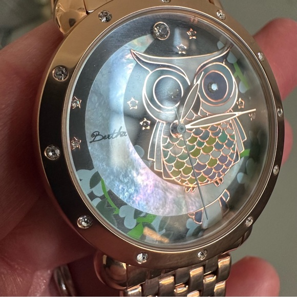 Like-new Bertha Ashley Mother of Pearl Ladies’ Watch - Rose Gold Tone main image 5